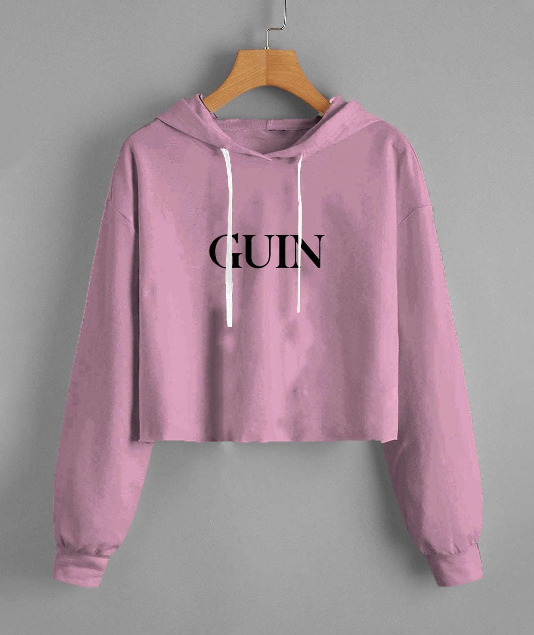 Lady'S Cropped Hoodie | Independent Trading Co. AFX64CRP