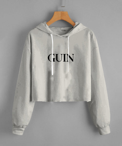 Lady'S Cropped Hoodie | Independent Trading Co. AFX64CRP
