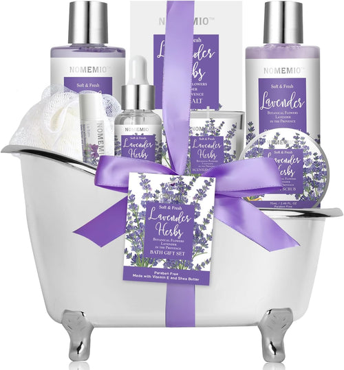 Indulge in Relaxation: 8-Piece Lavender Spa Gift Set for Women – Perfect for Self-Care and Gifting!