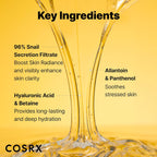 Revitalize Your Skin with COSRX Snail Mucin 96% Power Repairing Essence - 100ml Hydrating Serum for Dull Skin & Fine Lines, Korean Skincare Wonder!