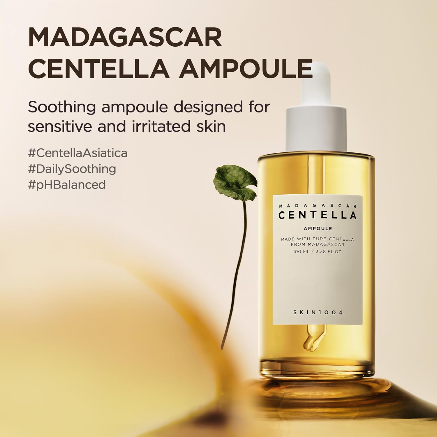 Revitalize Your Skin with Madagascar Centella Ampoule - 55ml Hydrating Face Serum for All Skin Types
