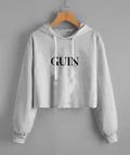 Lady'S Cropped Hoodie | Independent Trading Co. AFX64CRP