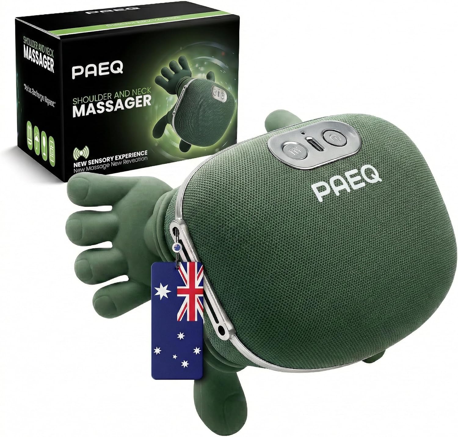 Transform Your Relaxation Routine with the N7 Pro Cordless Bionic Shiatsu Neck Massager – Lightweight, Quiet, and Equipped with 4 Kneading Nodes, 3 Power Levels, and 2 Heat Settings for Ultimate Pain Relief in Neck, Shoulders, Back, and Legs