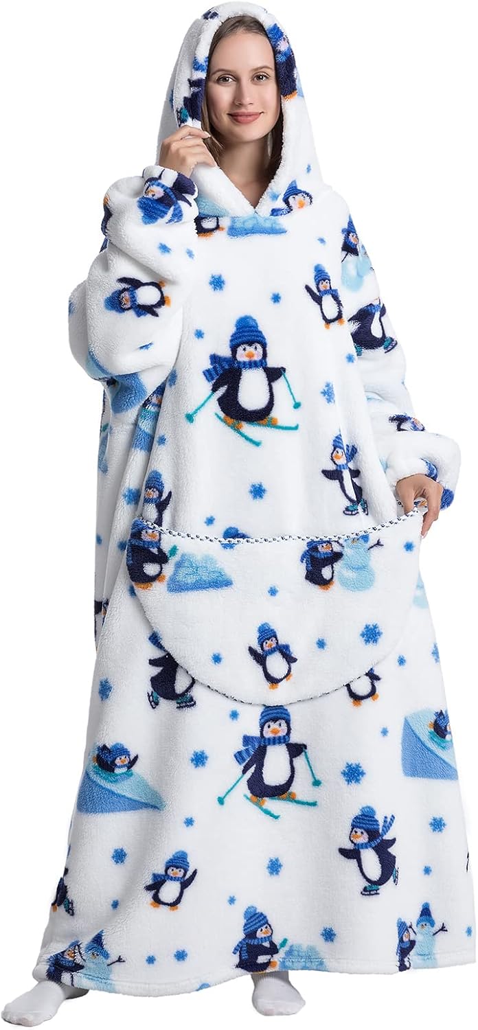 Penguin Blanket Hoodie